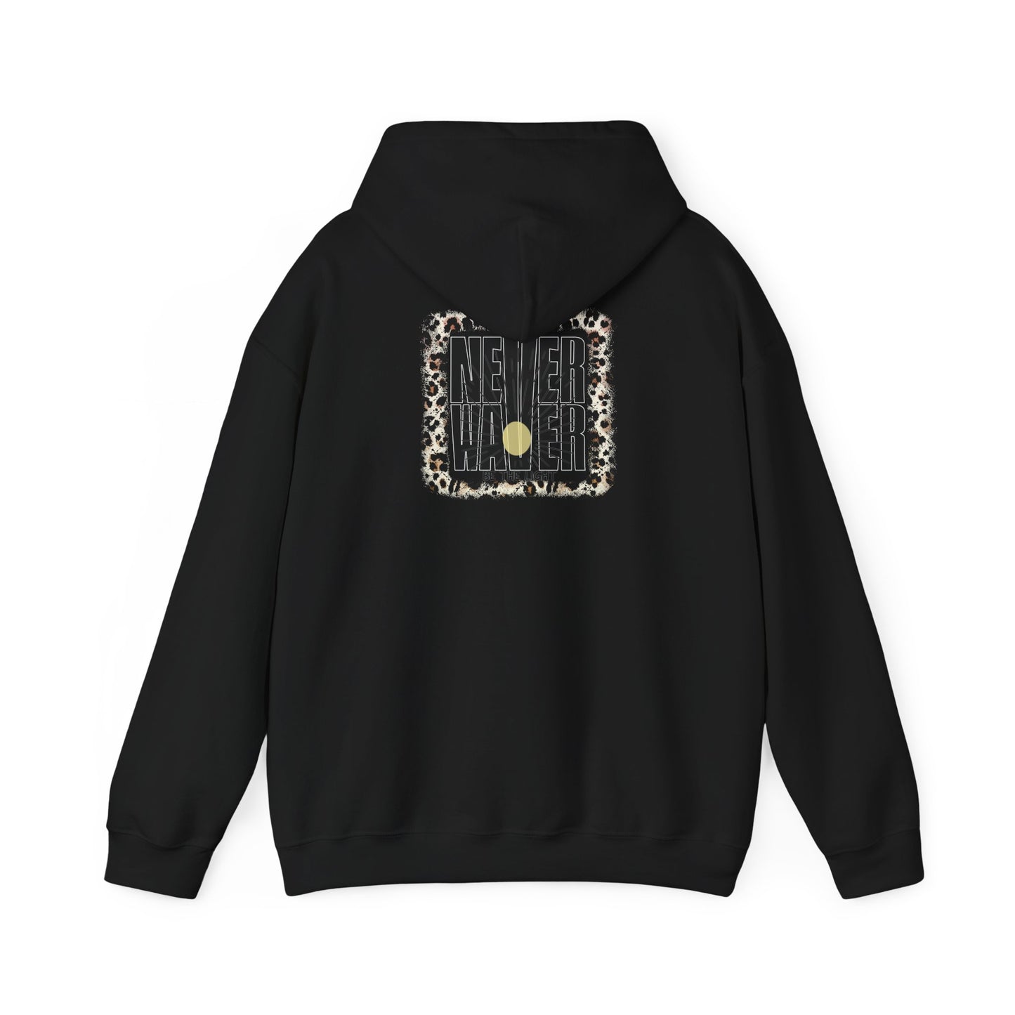 NEVER WAVER Be The Light Unisex Heavy Blend™ Hooded Sweatshirt - Never Waver