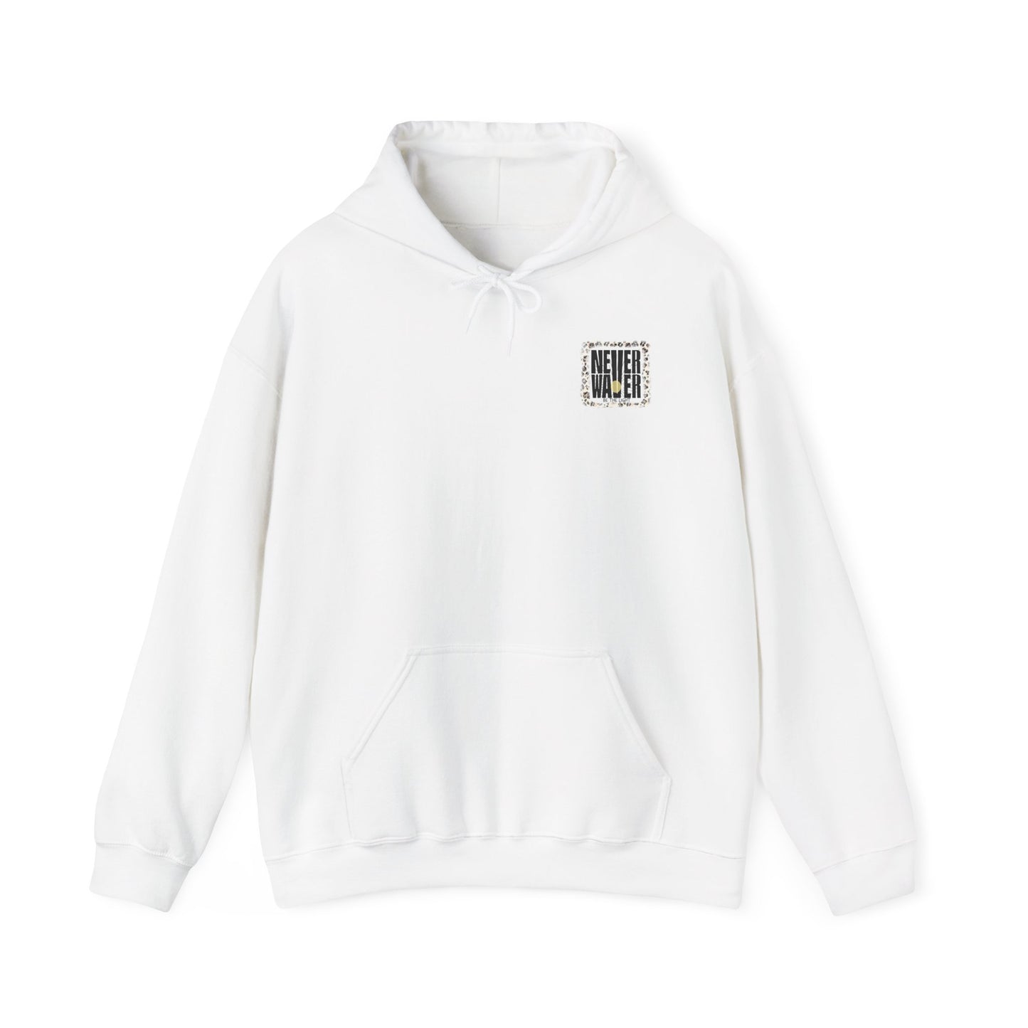 NEVER WAVER Be The Light Unisex Heavy Blend™ Hooded Sweatshirt - Never Waver