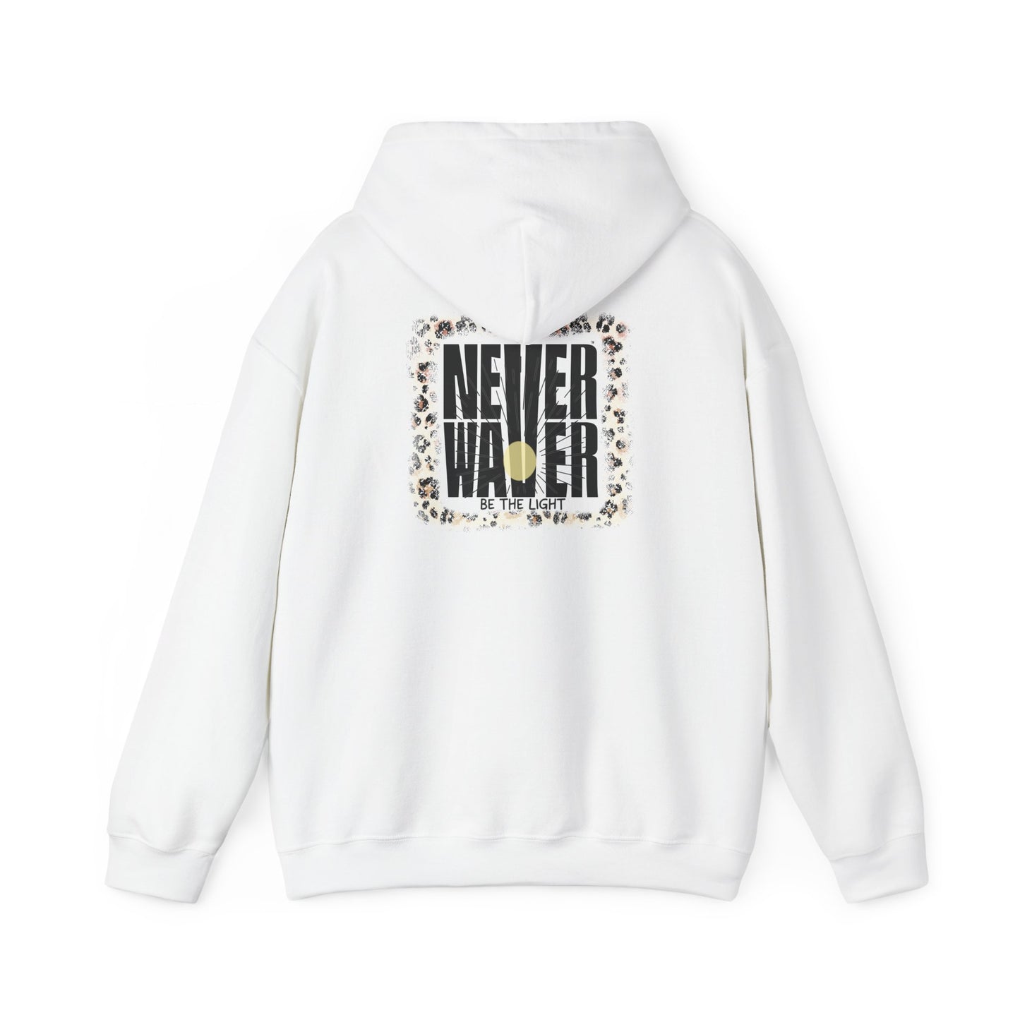 NEVER WAVER Be The Light Unisex Heavy Blend™ Hooded Sweatshirt - Never Waver
