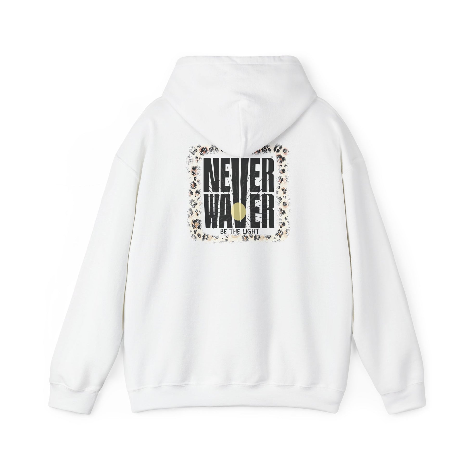 NEVER WAVER Be The Light Unisex Heavy Blend™ Hooded Sweatshirt - Never Waver