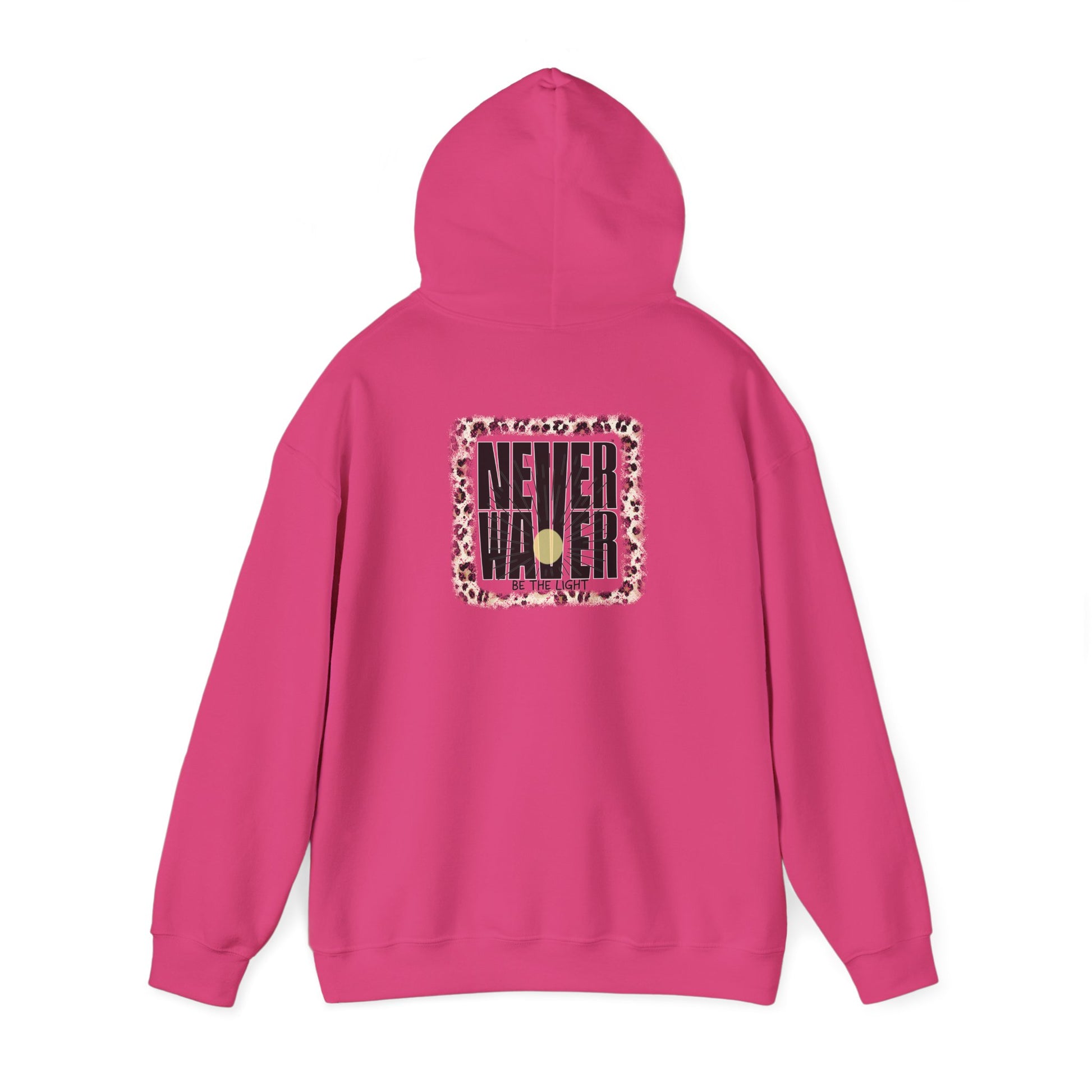 NEVER WAVER Be The Light Unisex Heavy Blend™ Hooded Sweatshirt - Never Waver