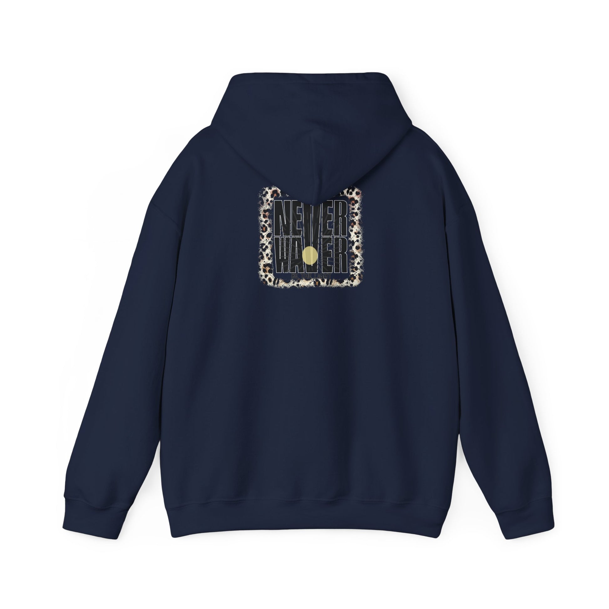 NEVER WAVER Be The Light Unisex Heavy Blend™ Hooded Sweatshirt - Never Waver