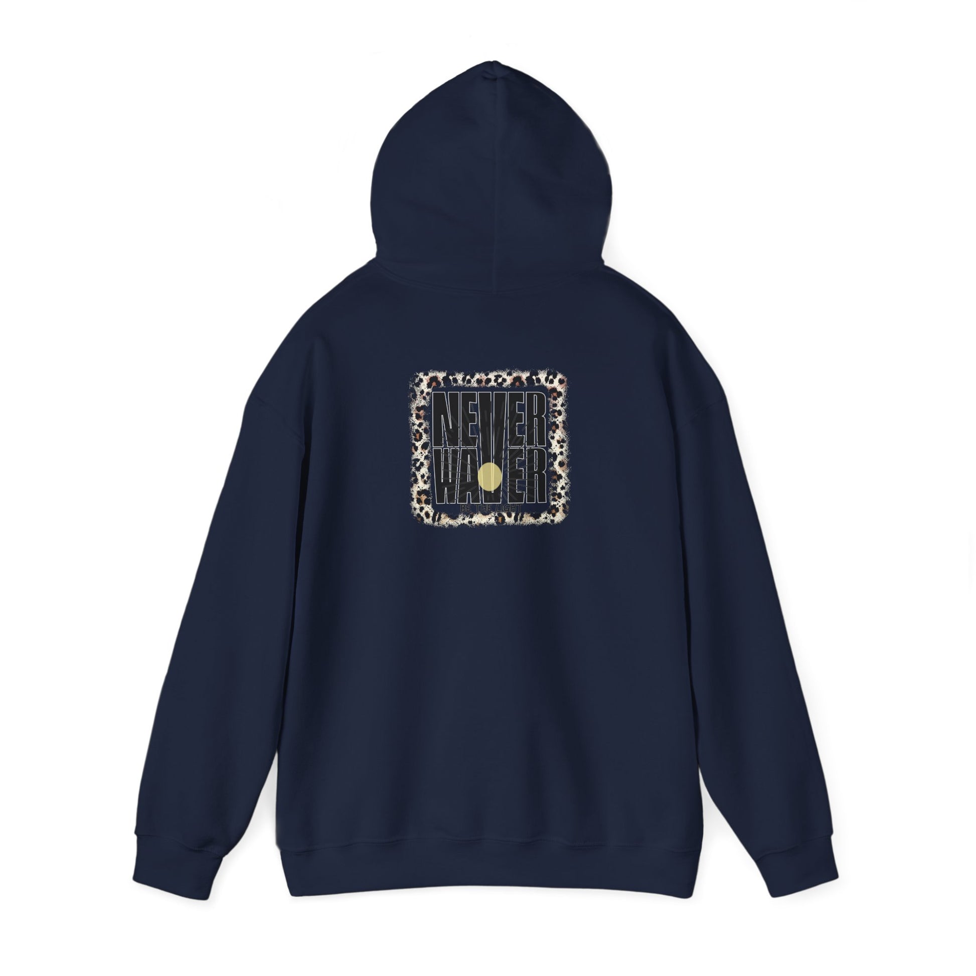 NEVER WAVER Be The Light Unisex Heavy Blend™ Hooded Sweatshirt - Never Waver