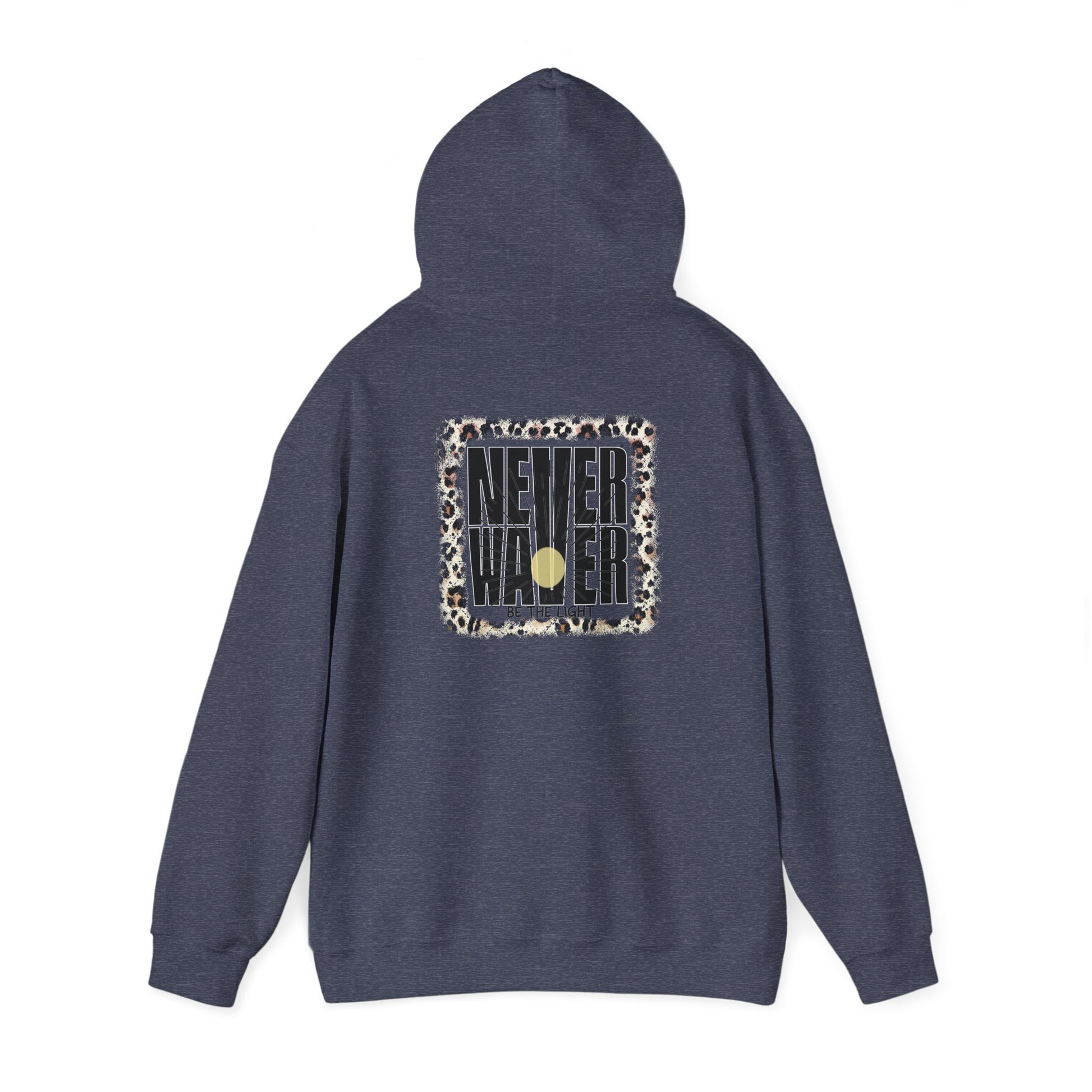 NEVER WAVER Be The Light Unisex Heavy Blend™ Hooded Sweatshirt - Never Waver