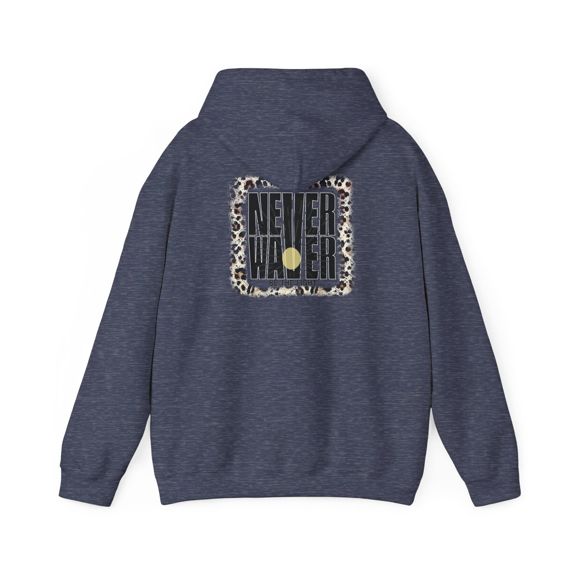 NEVER WAVER Be The Light Unisex Heavy Blend™ Hooded Sweatshirt - Never Waver