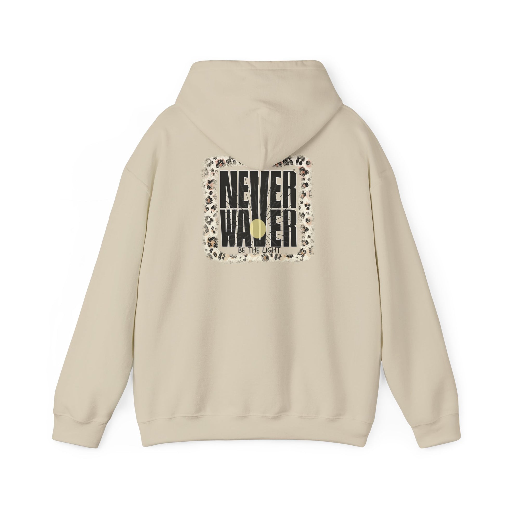 NEVER WAVER Be The Light Unisex Heavy Blend™ Hooded Sweatshirt - Never Waver