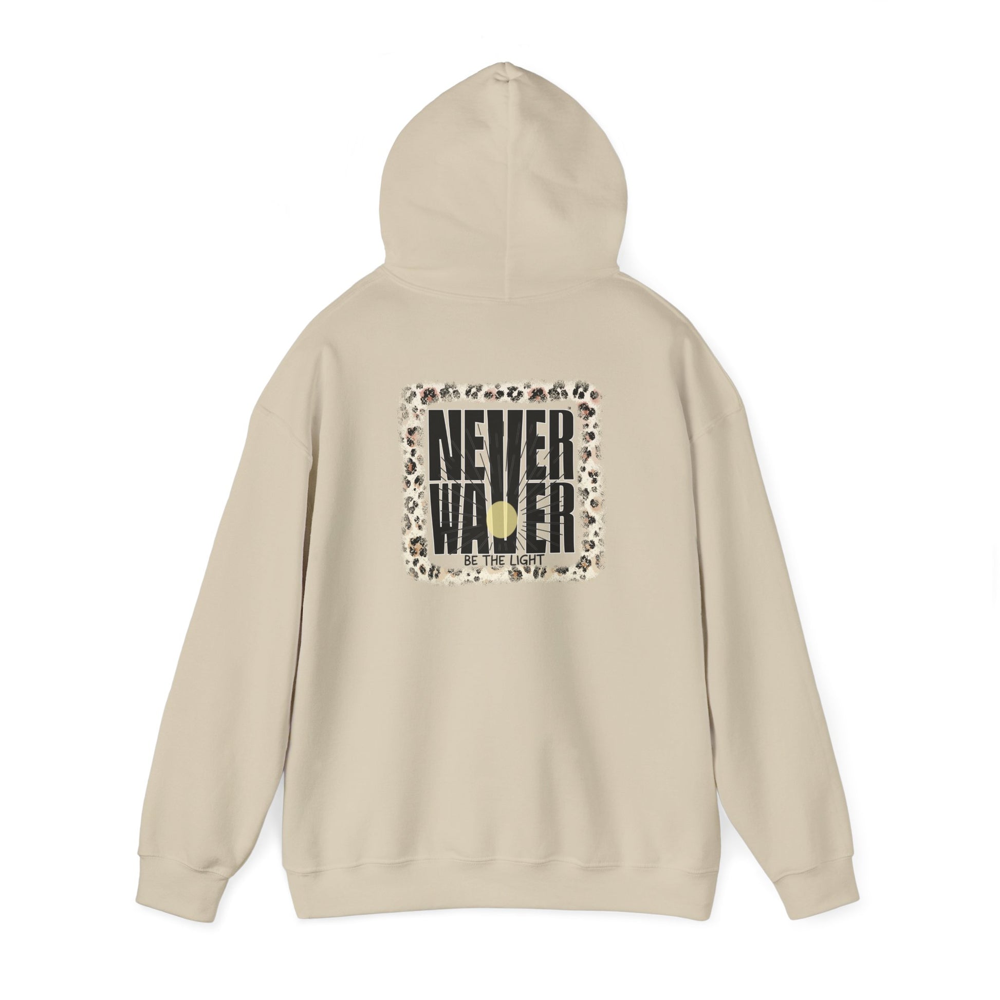 NEVER WAVER Be The Light Unisex Heavy Blend™ Hooded Sweatshirt - Never Waver