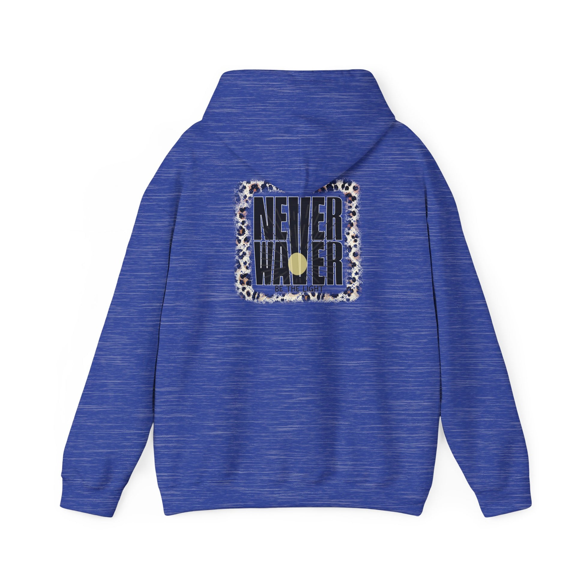 NEVER WAVER Be The Light Unisex Heavy Blend™ Hooded Sweatshirt - Never Waver