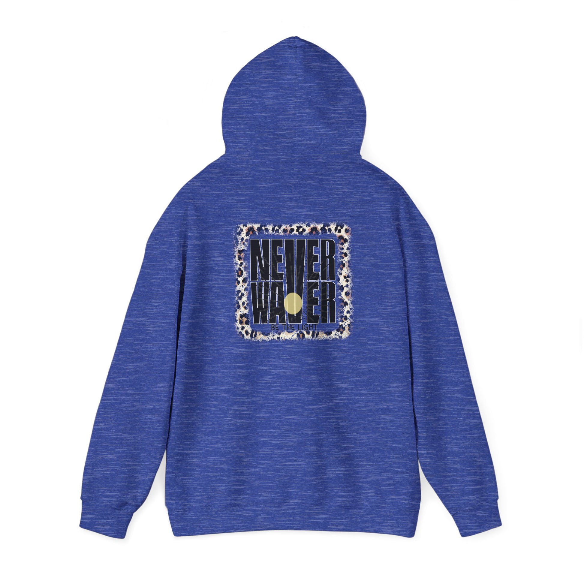 NEVER WAVER Be The Light Unisex Heavy Blend™ Hooded Sweatshirt - Never Waver