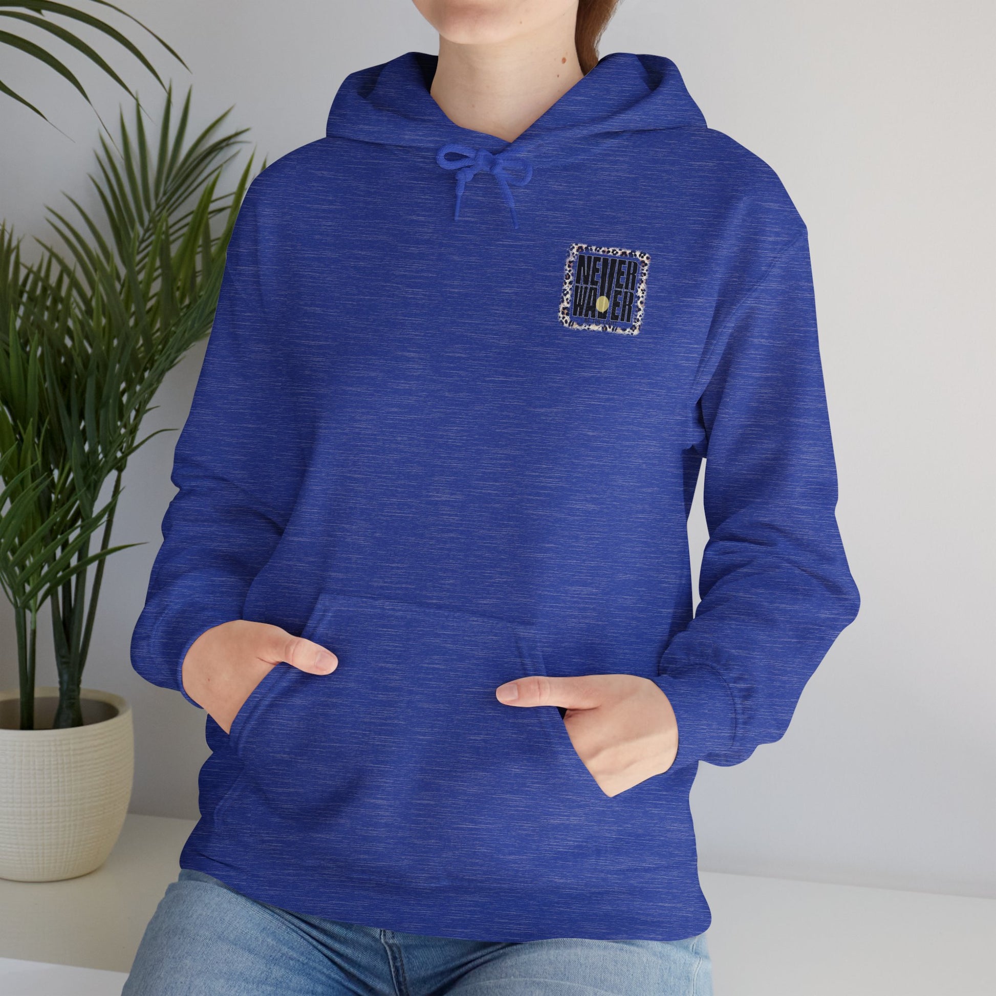 NEVER WAVER Be The Light Unisex Heavy Blend™ Hooded Sweatshirt - Never Waver