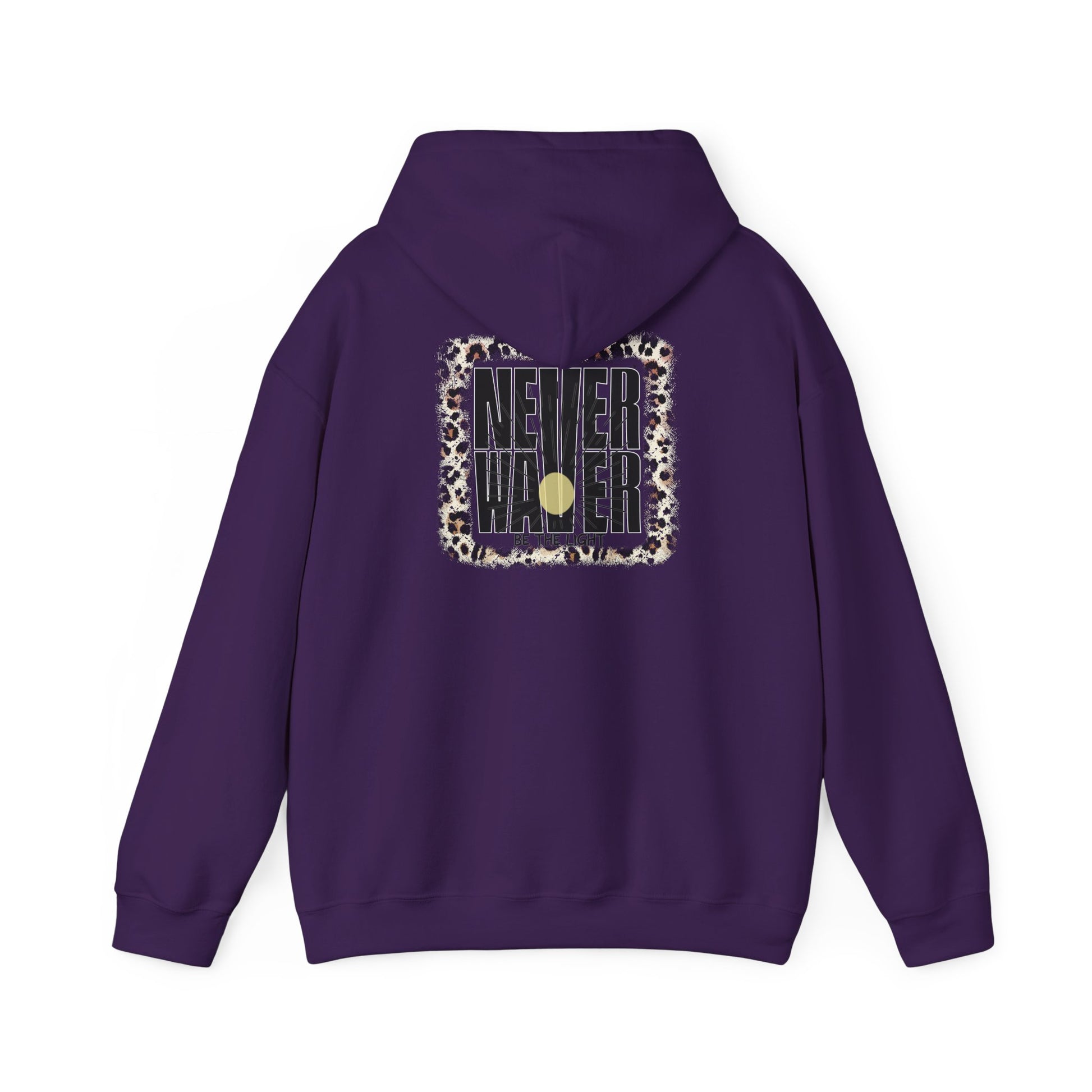 NEVER WAVER Be The Light Unisex Heavy Blend™ Hooded Sweatshirt - Never Waver