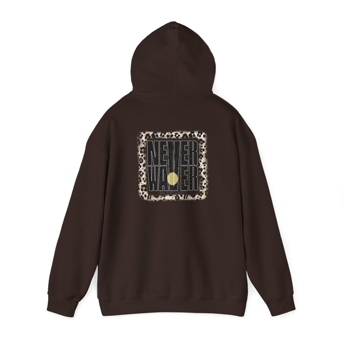NEVER WAVER Be The Light Unisex Heavy Blend™ Hooded Sweatshirt - Never Waver