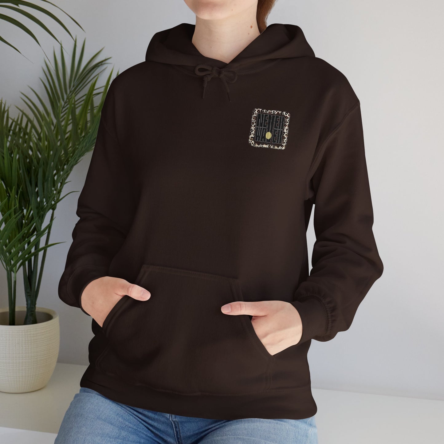 NEVER WAVER Be The Light Unisex Heavy Blend™ Hooded Sweatshirt - Never Waver