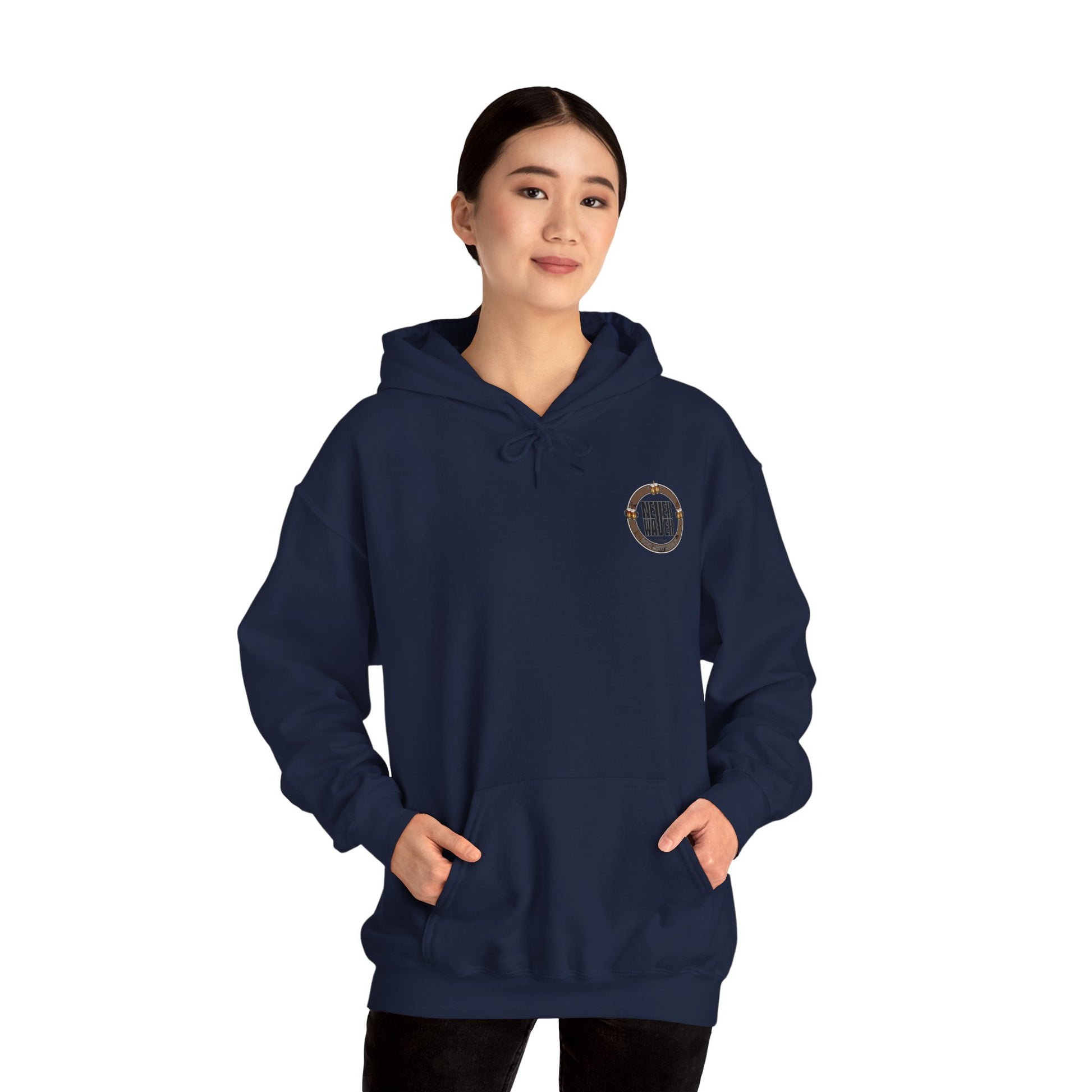 Never Waver Beer Made Me Do It  Unisex Heavy Blend™ Hooded Sweatshirt - Cozy Comfort for Everyday Adventures - Never Waver