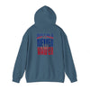 Unisex Heavy Blend™ Hooded Sweatshirt - Buffalo Fans Never Waver w Leopard Football Design - Never Waver