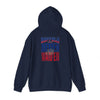 Unisex Heavy Blend™ Hooded Sweatshirt - Buffalo Fans Never Waver w Leopard Football Design - Never Waver