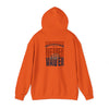 Unisex Heavy Blend™ Hooded Sweatshirt - Chicago Fans Never Waver w Leopard Football Motivational Hoodie - Never Waver