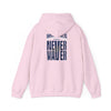 Unisex Heavy Blend™ 'Indianapolis Fans Never Waver' Hoodie - Inspirational Apparel for Everyday Comfort - Never Waver