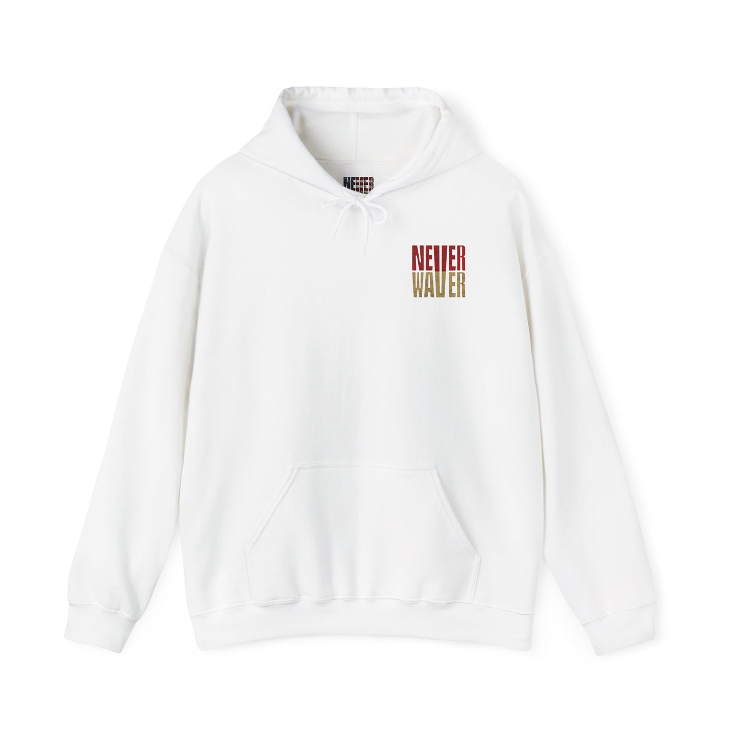 Never Waver Unisex Hoodie - San Francisco Fans Sweatshirt - Never Waver