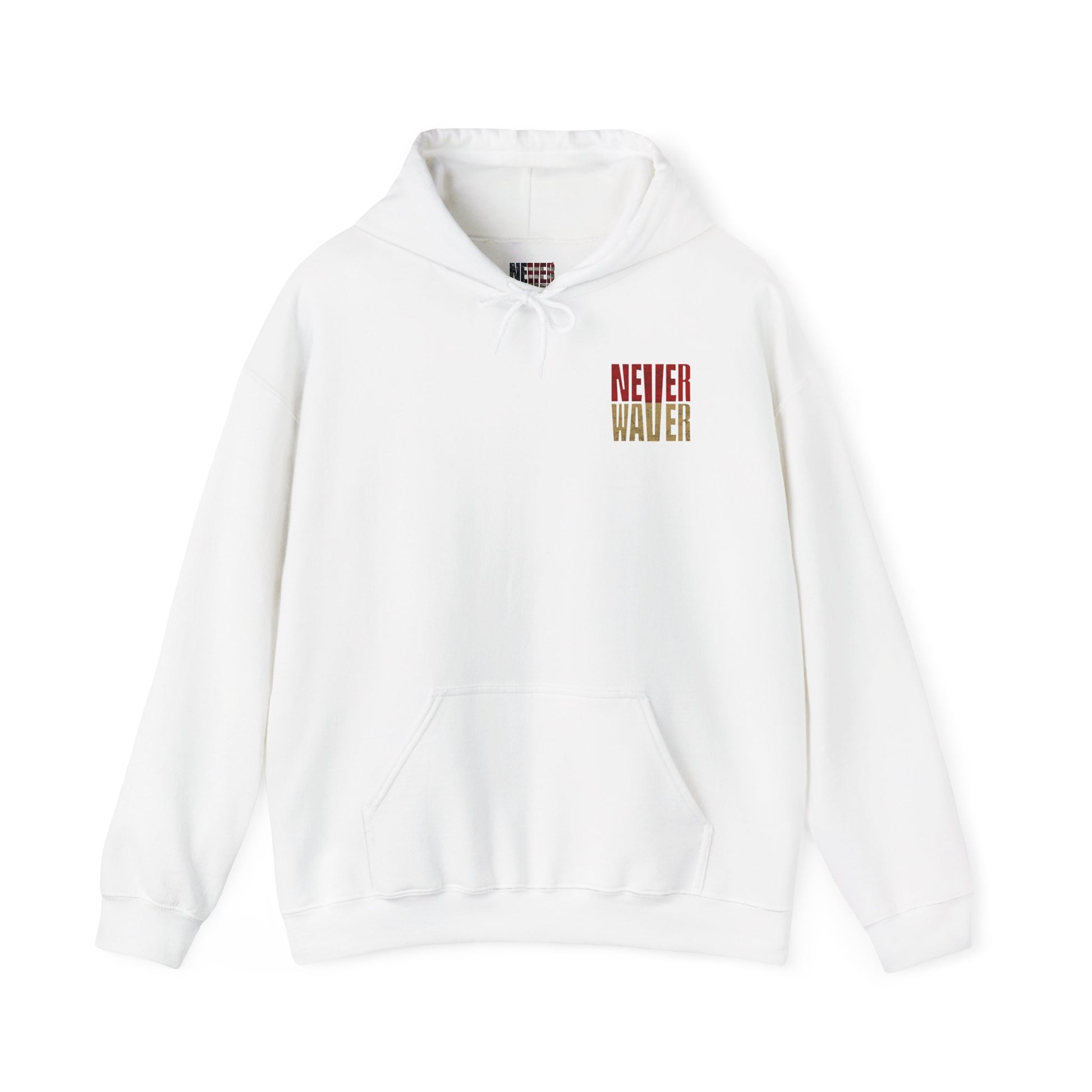 Never Waver Unisex Hoodie - San Francisco Fans Sweatshirt - Never Waver