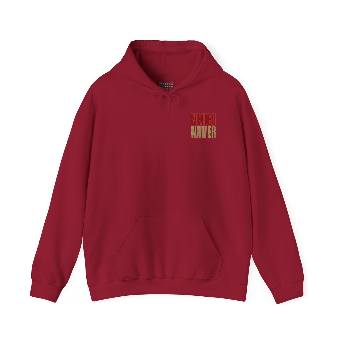 Never Waver Unisex Hoodie - San Francisco Fans Sweatshirt - Never Waver