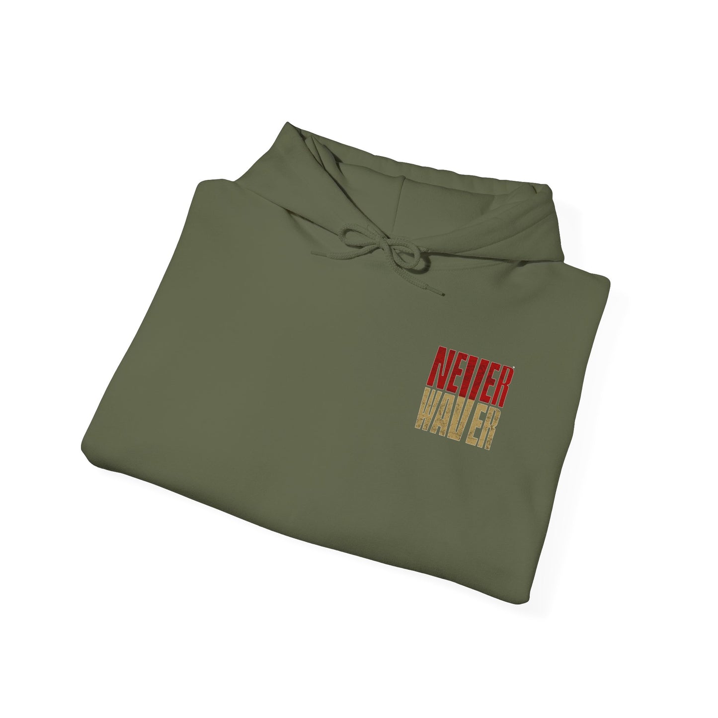 Never Waver Unisex Hoodie - San Francisco Fans Sweatshirt - Never Waver