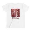 Never Waver  Crew Leopard Youth Short Sleeve Tee - Never Waver