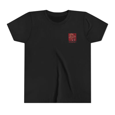 Never Waver  Crew Leopard Youth Short Sleeve Tee - Never Waver