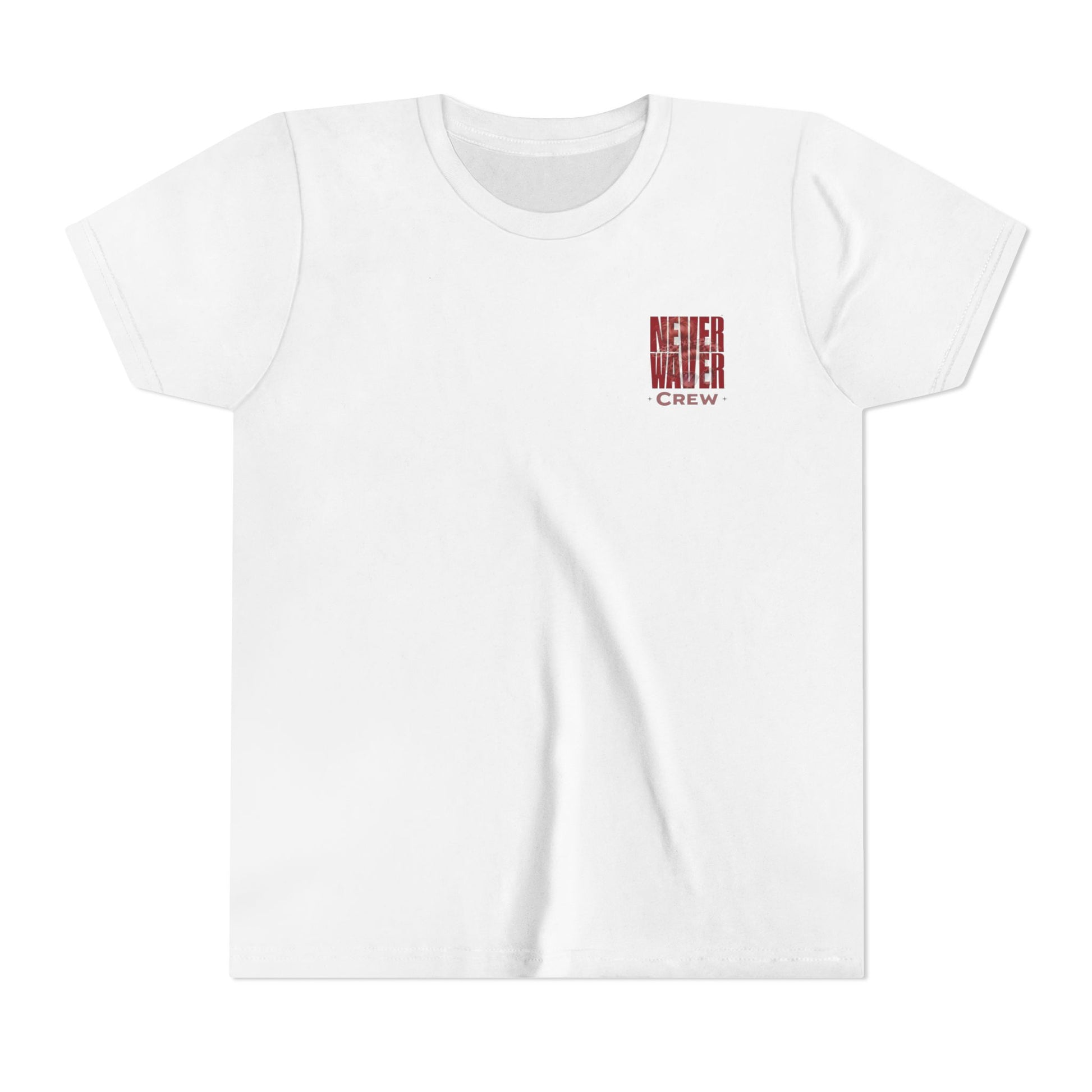 Never Waver  Crew Leopard Youth Short Sleeve Tee - Never Waver