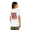 Never Waver  Crew Leopard Youth Short Sleeve Tee - Never Waver