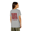 Never Waver  Crew Leopard Youth Short Sleeve Tee - Never Waver