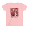 Never Waver  Crew Leopard Youth Short Sleeve Tee - Never Waver