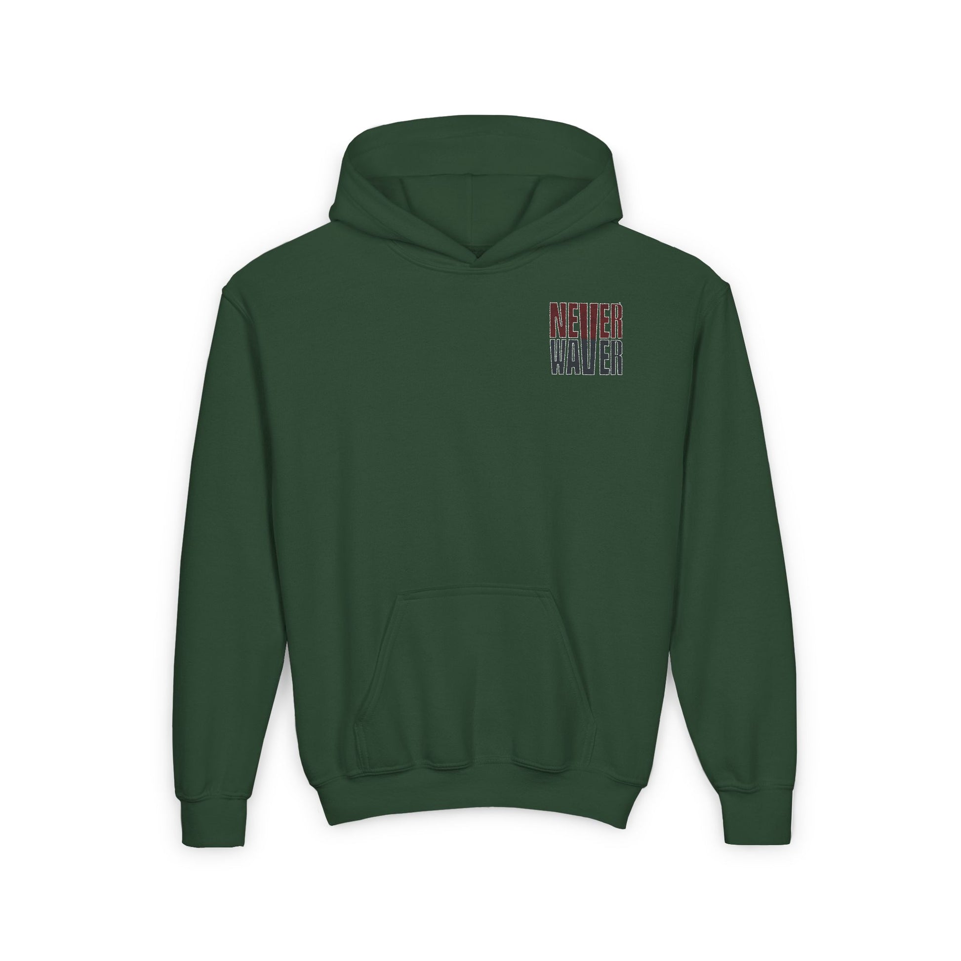 Arizona Fans Never Waver Youth Heavy Blend Hooded Sweatshirt - Never Waver