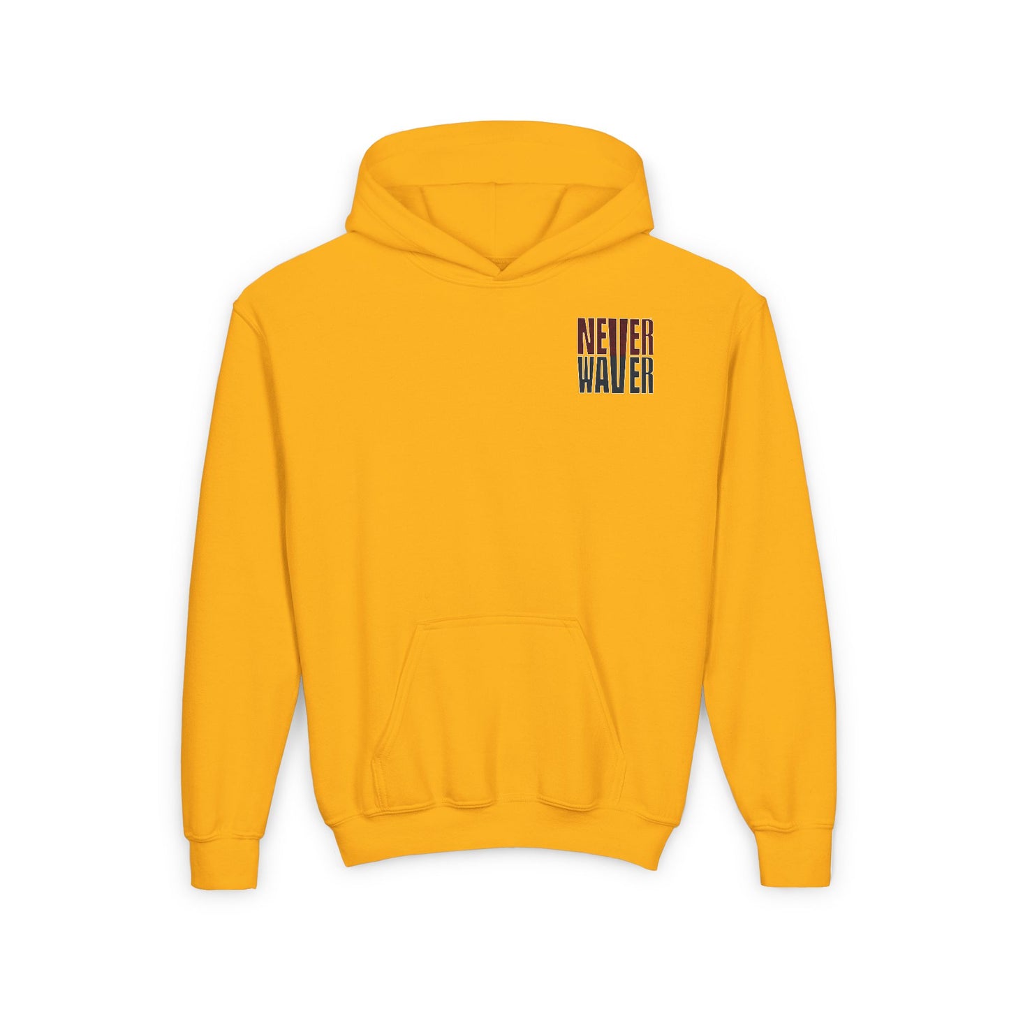 Arizona Fans Never Waver Youth Heavy Blend Hooded Sweatshirt - Never Waver
