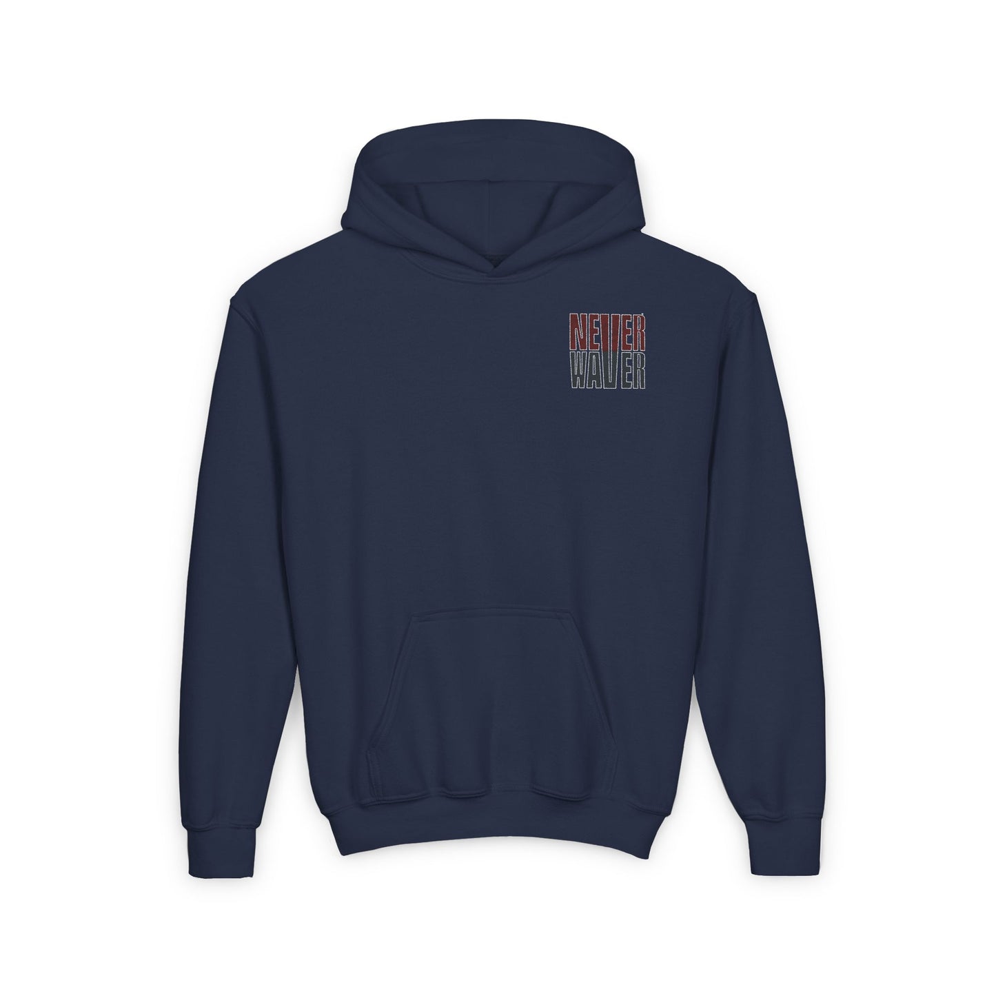Arizona Fans Never Waver Youth Heavy Blend Hooded Sweatshirt - Never Waver
