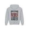 Arizona Fans Never Waver Youth Heavy Blend Hooded Sweatshirt - Never Waver