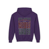Atlanta Fans Never Waver Youth Heavy Blend Hooded Sweatshirt - Never Waver