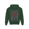 Atlanta Fans Never Waver Youth Heavy Blend Hooded Sweatshirt - Never Waver