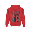 Atlanta Fans Never Waver Youth Heavy Blend Hooded Sweatshirt - Never Waver