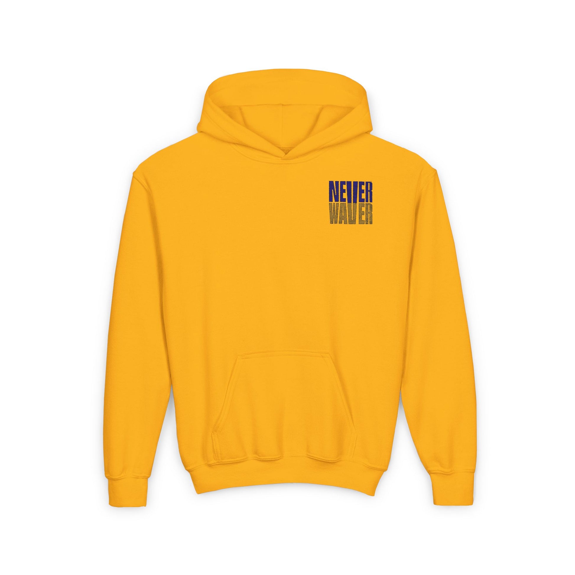 Baltimore Fans Never Waver Youth Heavy Blend Hooded Sweatshirt - Never Waver