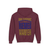 Baltimore Fans Never Waver Youth Heavy Blend Hooded Sweatshirt - Never Waver