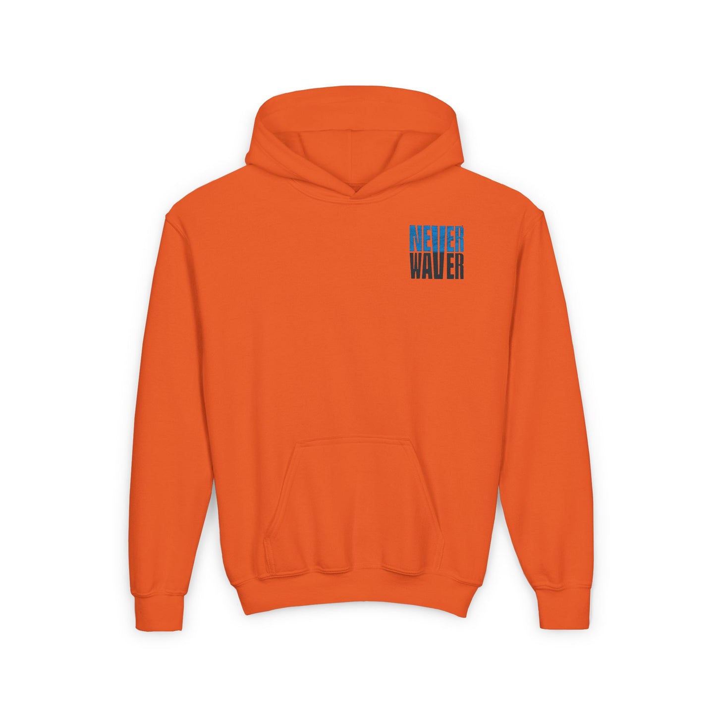 Carolina Fans Never Waver Youth Heavy Blend Hooded Sweatshirt - Never Waver