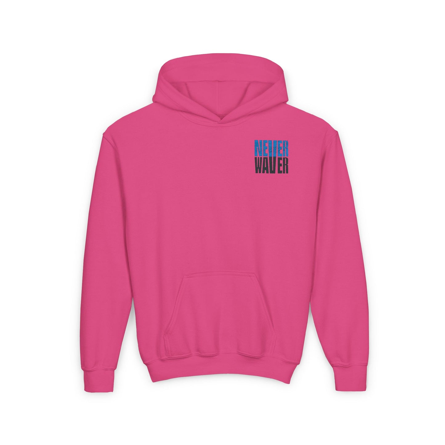 Carolina Fans Never Waver Youth Heavy Blend Hooded Sweatshirt - Never Waver