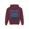Carolina Fans Never Waver Youth Heavy Blend Hooded Sweatshirt - Never Waver