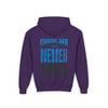 Carolina Fans Never Waver Youth Heavy Blend Hooded Sweatshirt - Never Waver