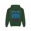 Carolina Fans Never Waver Youth Heavy Blend Hooded Sweatshirt - Never Waver