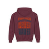 Chicago Fans Never Waver Youth Heavy Blend Hooded Sweatshirt - Never Waver