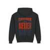 Chicago Fans Never Waver Youth Heavy Blend Hooded Sweatshirt - Never Waver