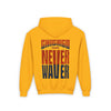 Chicago Fans Never Waver Youth Heavy Blend Hooded Sweatshirt - Never Waver