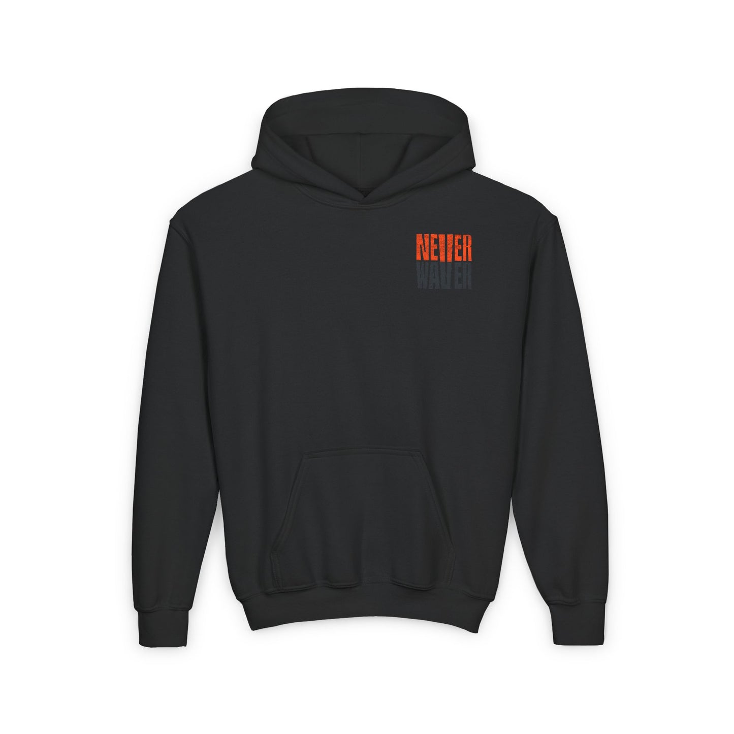 Cincinnati Fans Never Waver Youth Heavy Blend Hooded Sweatshirt - Never Waver